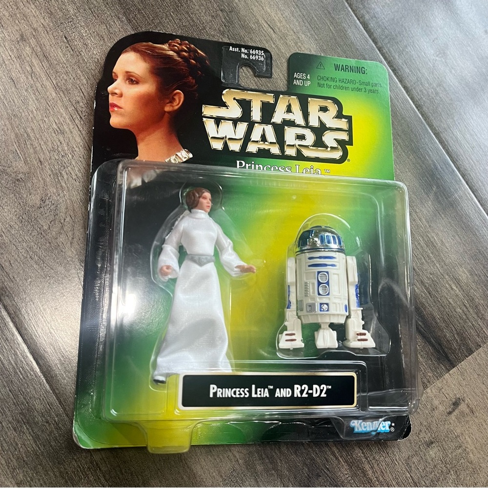 STAR WARS Princess Leia Collection - Leia & R2-D2 Action Figures NIB